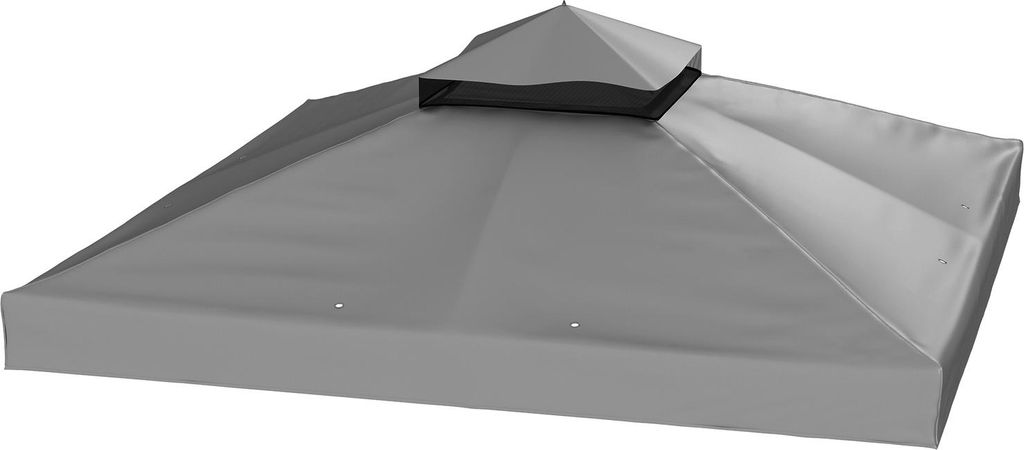 Outsuuny Náhradní střecha na altán 3x3m Vodotěsná střecha Obrázek produktu 
