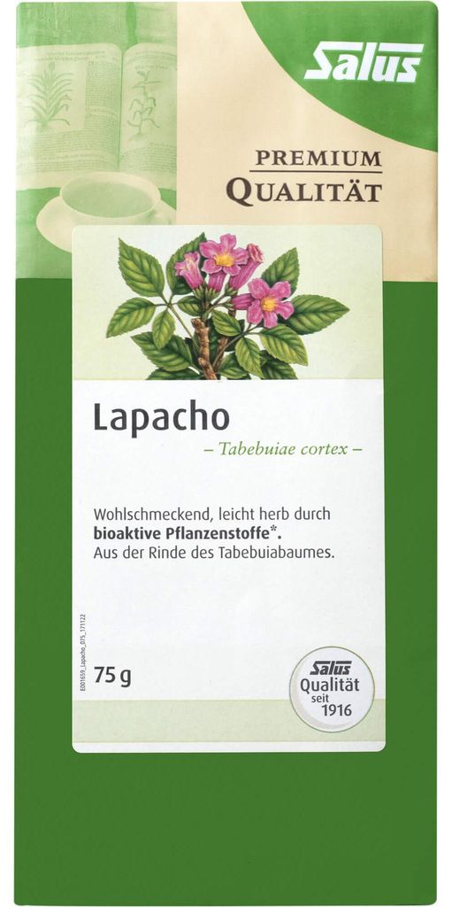 Lapacho Kräutertee Tabebuia cortex Salus, 75 g TEE Zdjęcie produktu 
