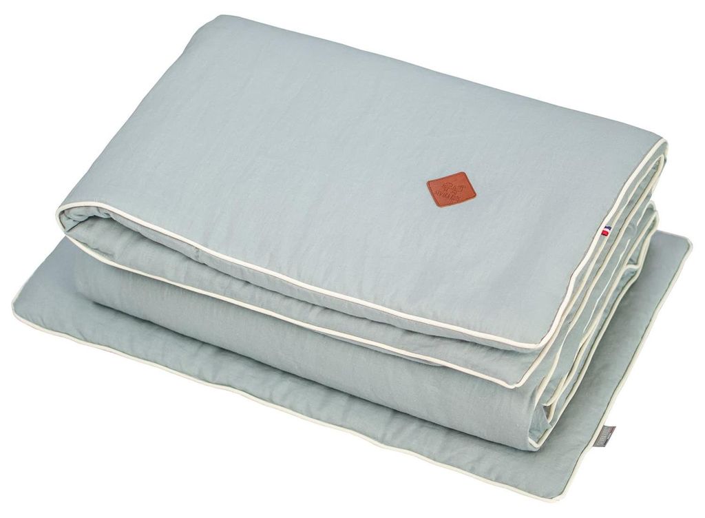Bettset Lino 2 teilig - 140 x 100 cm - Grünspan | by SEVIRA KIDS