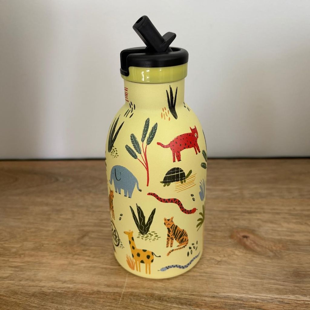 Gourde KIDS 330 ml – Jungle friends | 24 Bottles Image du produit 