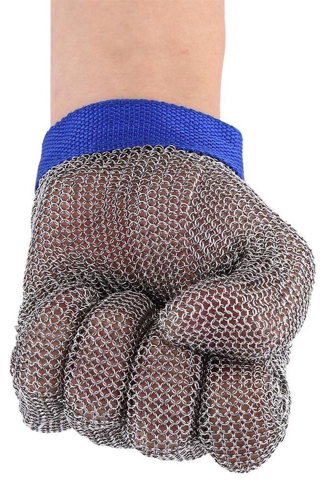 Schnittfester Edelstahlhandschuh, Metzgersicheres Werkzeug für die Fleischverarbeitung