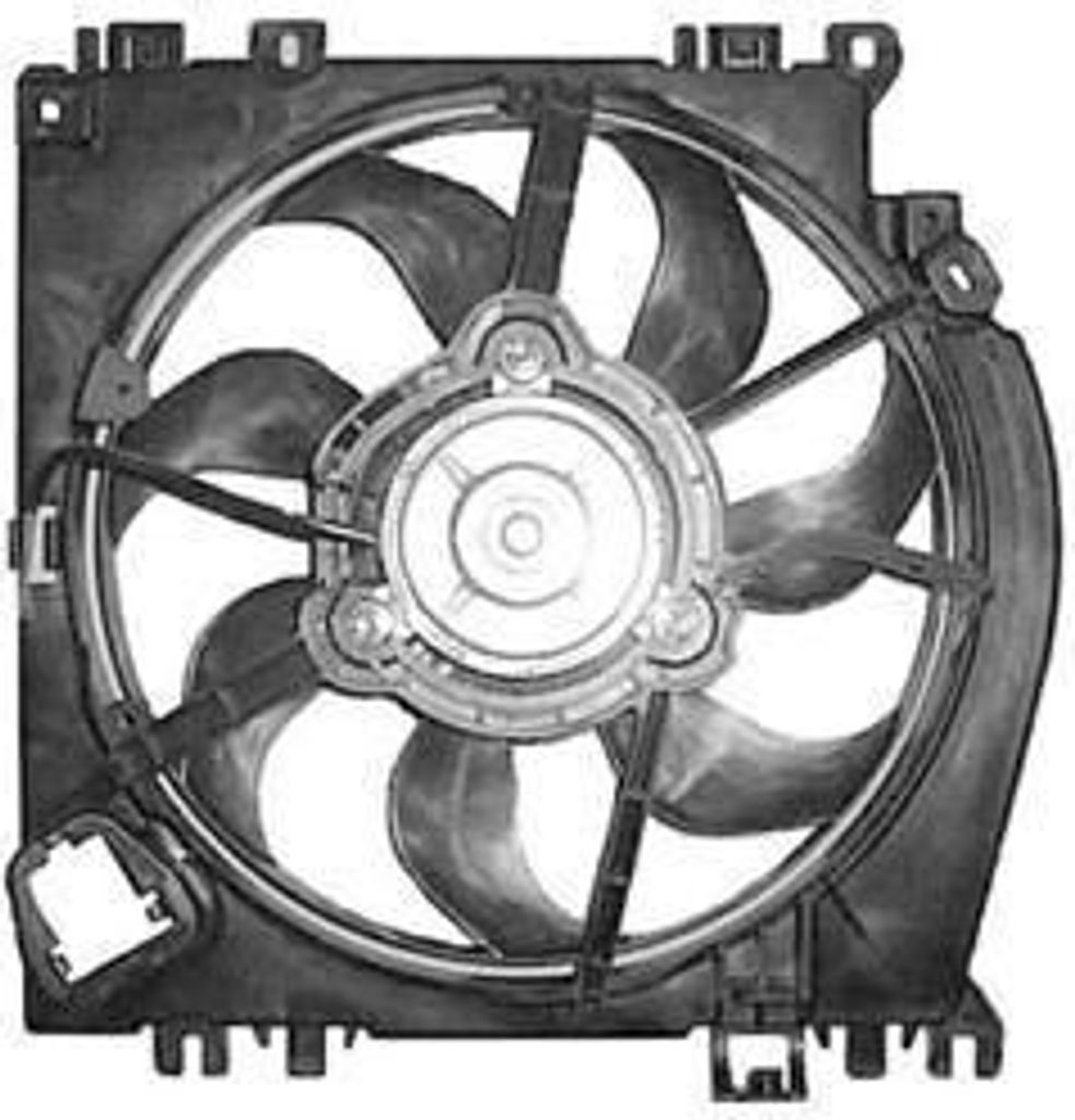 VAN WEZEL 4331747 Lüfter Motorkühlung Kühlerlüfter für RENAULT Clio III Schrägheck (BR0/1, CR0/1) Wasserkühler