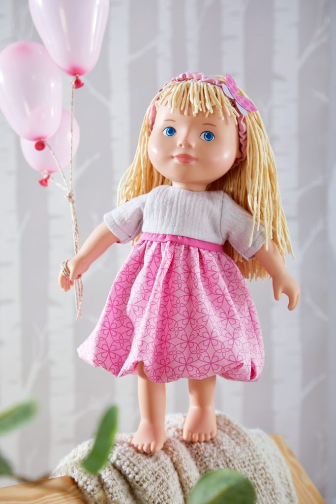HABA Accessoires pour poupée en tissu Set de vêtements Robe Image du produit 