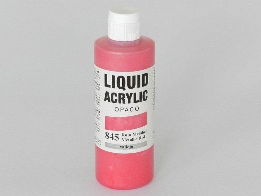 Metallic-rot 200ml Vallejo Airbrush Farbe 845