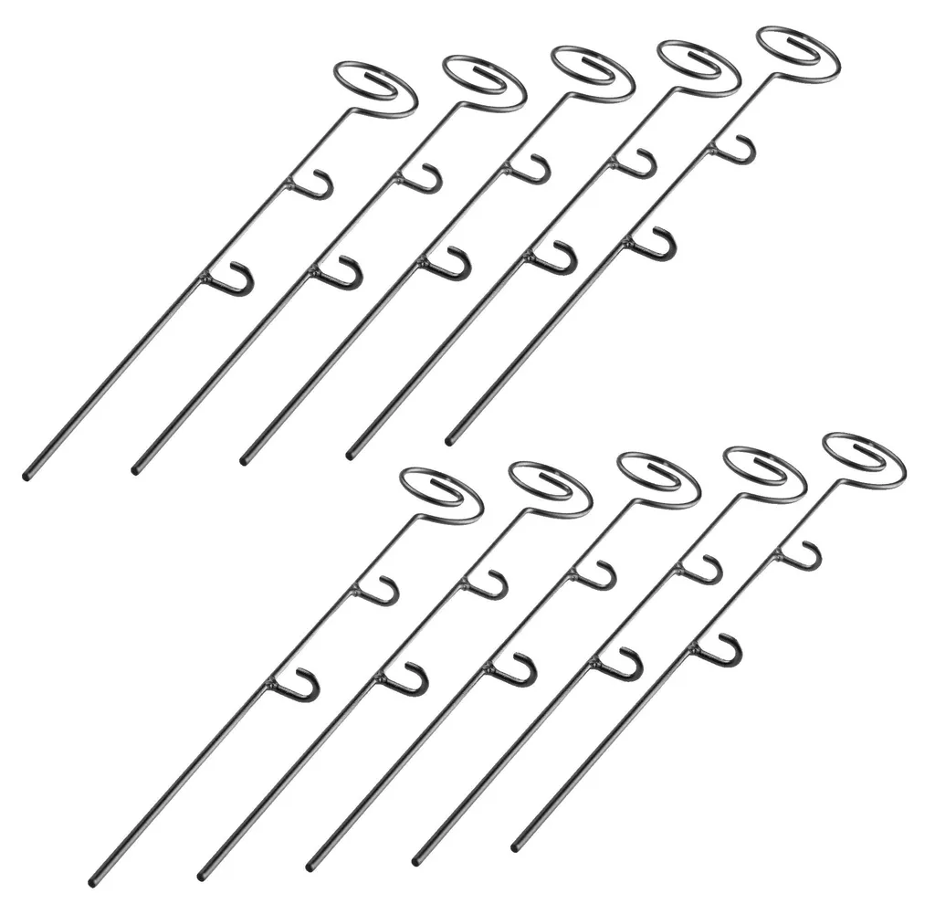 Tuteur plante 50 cm lot de 10 pour redresser tiges et fleurs fragiles