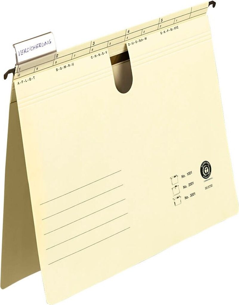 pas de marque 100560110 Dossier suspendu A4 Neutre, 50 pcs. Image du produit 