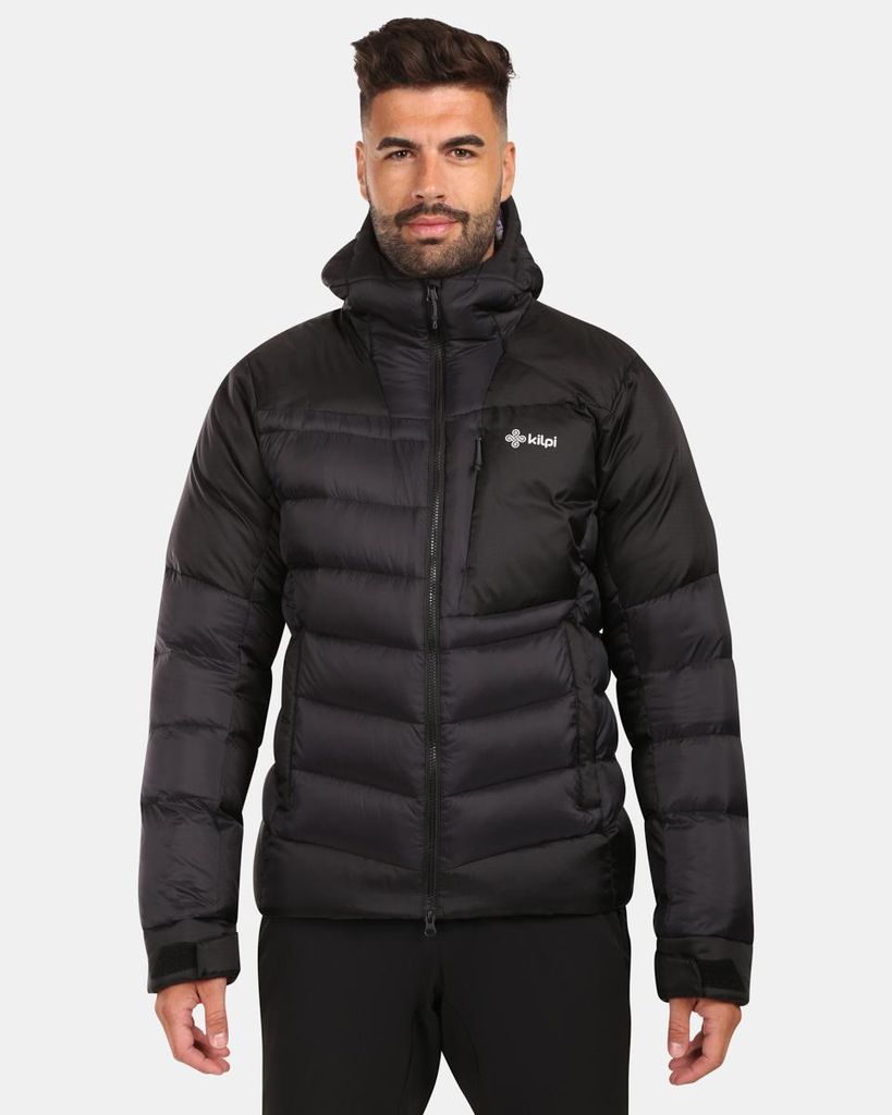 Kilpi GUSS-M Herren-Daunenjacke, SCHWARZ, Größe L