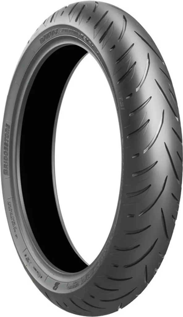 Bridgestone Battlax T31 110/80 ZR 19 59W TL : Pneu Moto Voyage et Pluie