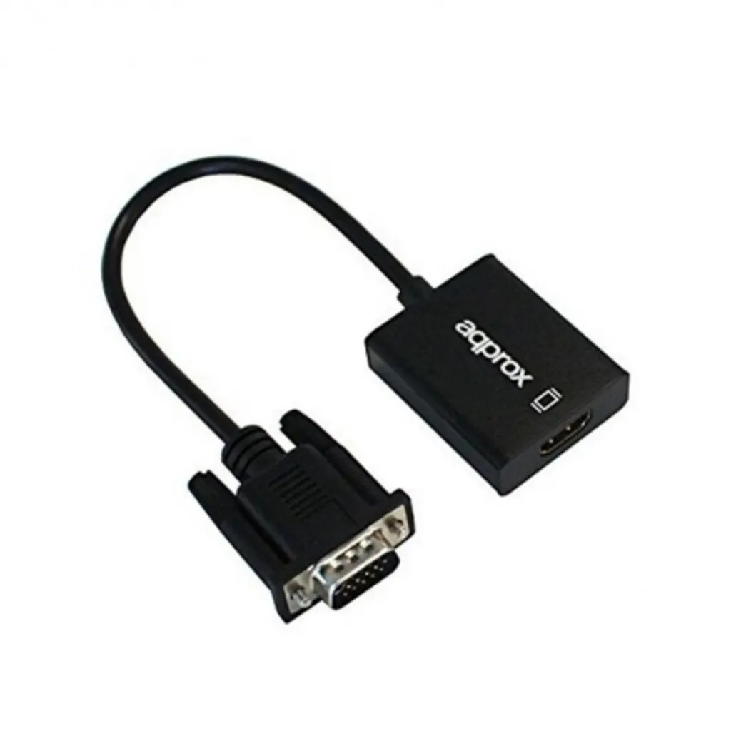 Adattatore VGA a HDMI approx! APPC25 con Audio - Offerta Miglior Prezzo