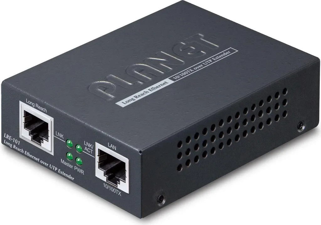 PLANET LRE-101 Extender Ethernet Bianco/Nero | Portata 1200m