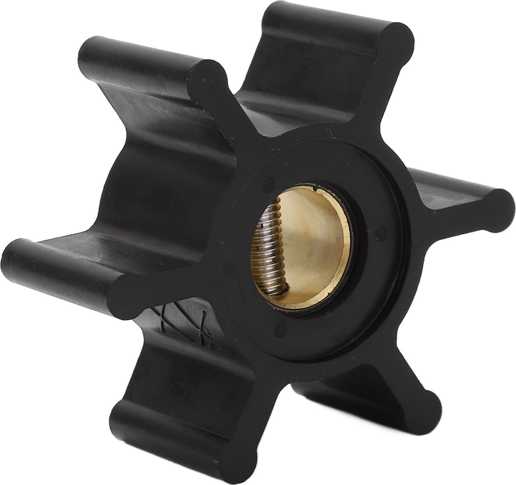 Marine-Außenbord-Wasserpumpenlaufrad, 6-Blatt, 18653‐0001, Ersatzteil für Westerbeke 4.0BCD, 4.4BCD und 4.4WMD Motoren