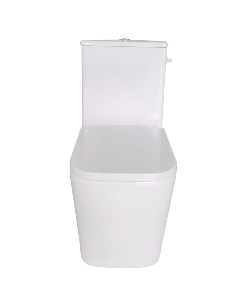 WC-Kombination Set Aliki Tiefspüler ohne Spülrand weiß Produktbild 6