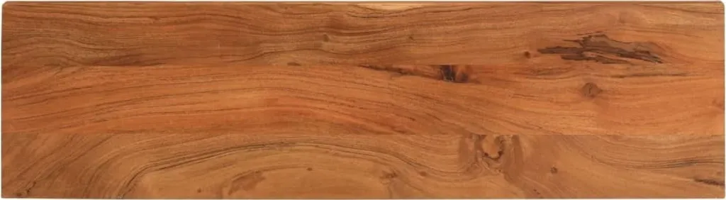 Piano del tavolo 100x30x3,8 cm rettangolare in legno massiccio di acacia
