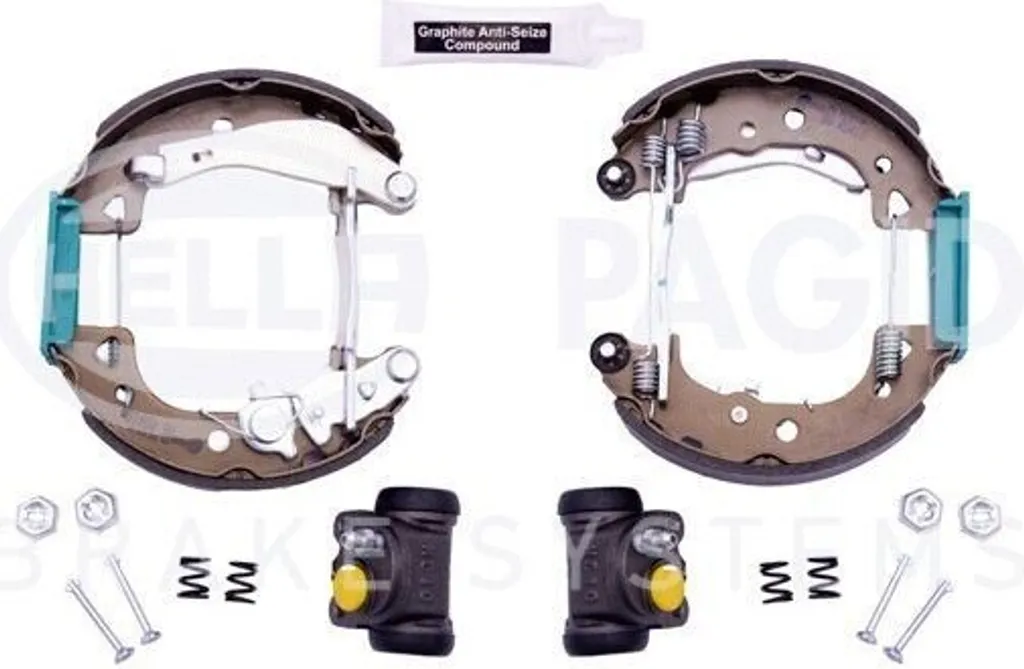 Plaquettes de frein pour trajet quotidien Saxo et 106 II HELLA 8DB355003931