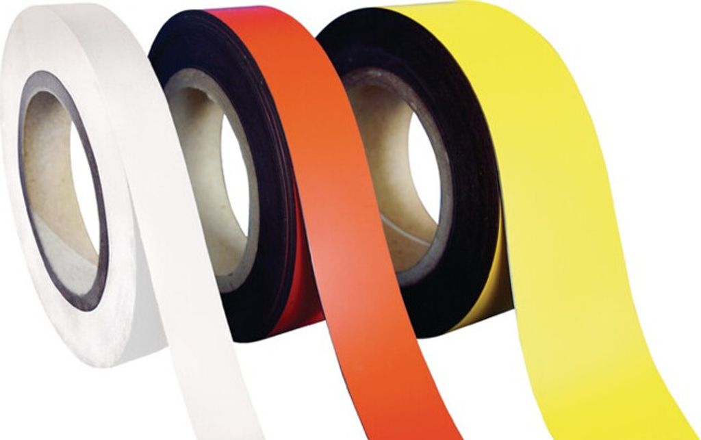 Eichner Magnetband Bandbreite 20 mm Bandlänge 10 m rot - 9218-05039