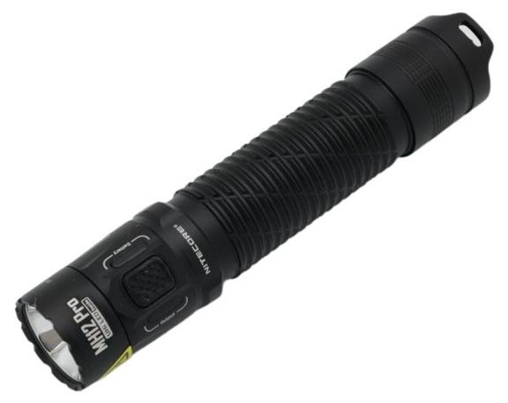 Nitecore MH12 Pro, Ruční svítilna, Černá, Hliník, Knoflíky, Obrázek produktu 