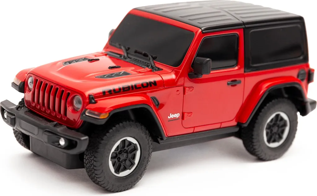 Jeep Wrangler JL 1:24 Rastar 79500 voiture télécommandée rouge