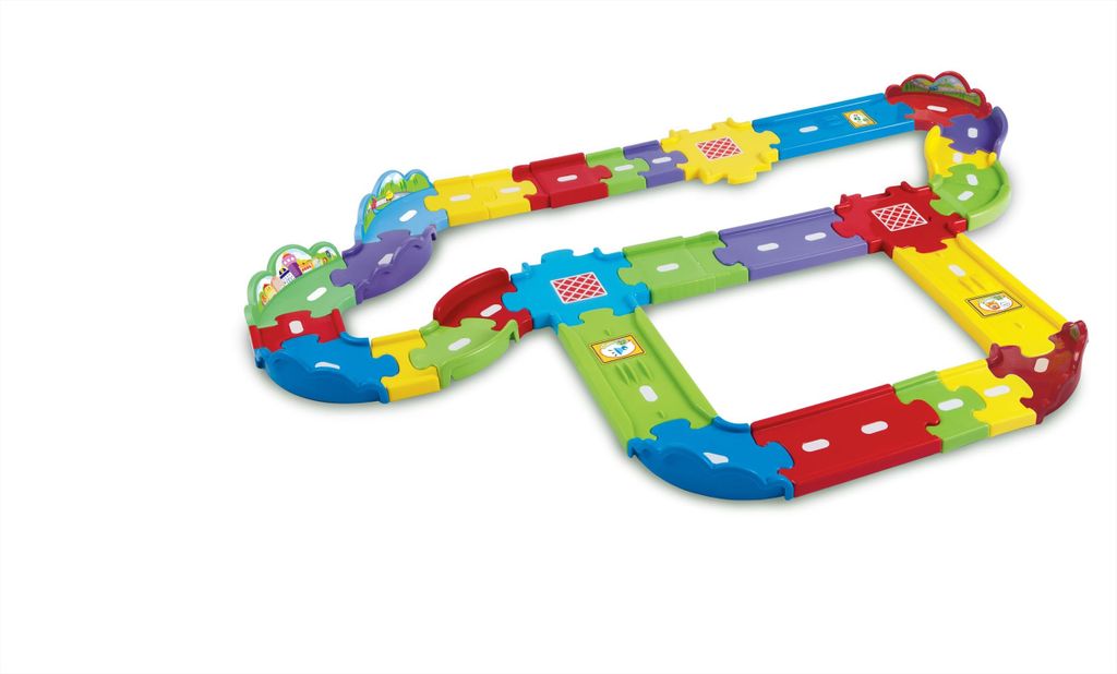 VTech Toet Toet Auto's Wegdelen Deluxe, Spielfahrzeugspur, Produktbild 