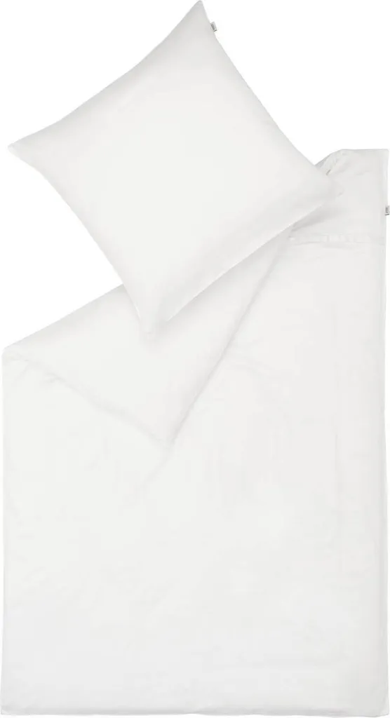 Schöner Wohnen PURE 2.0 Bianco - Set Letto 135x200 Cotone Pregiato