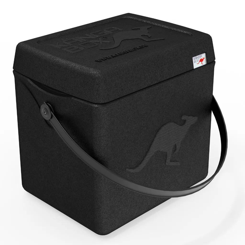 KÄNGABOX® Thermobox Trip Nero: Borsa Termica Professionale 20L