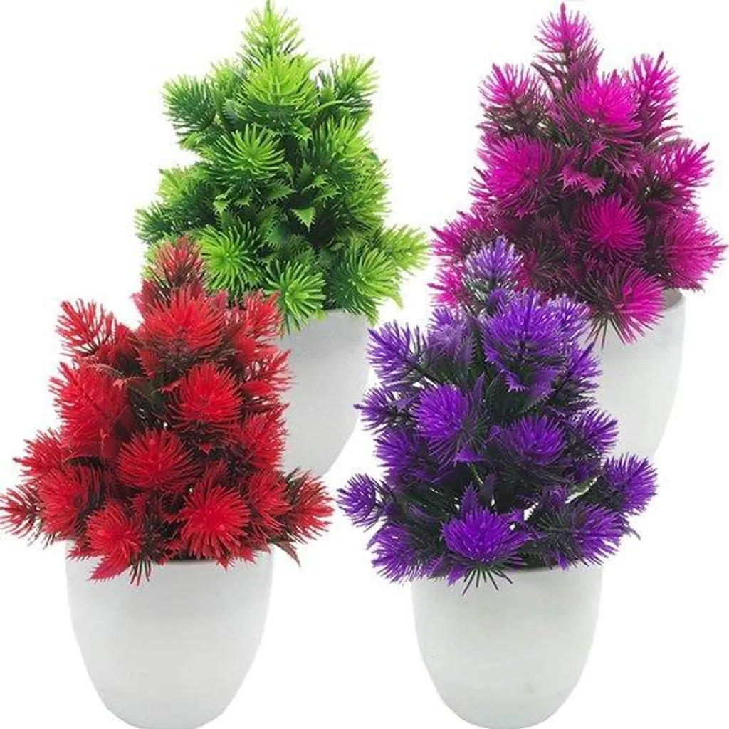 Petites Plantes Artificielles sans Entretien pour Intérieur Sombre ou Humide