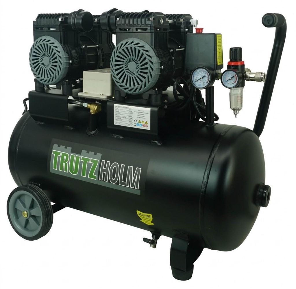 Premium Brushless Silent Flüsterkompressor 50L 1800W 62dB 8 Produktbild 