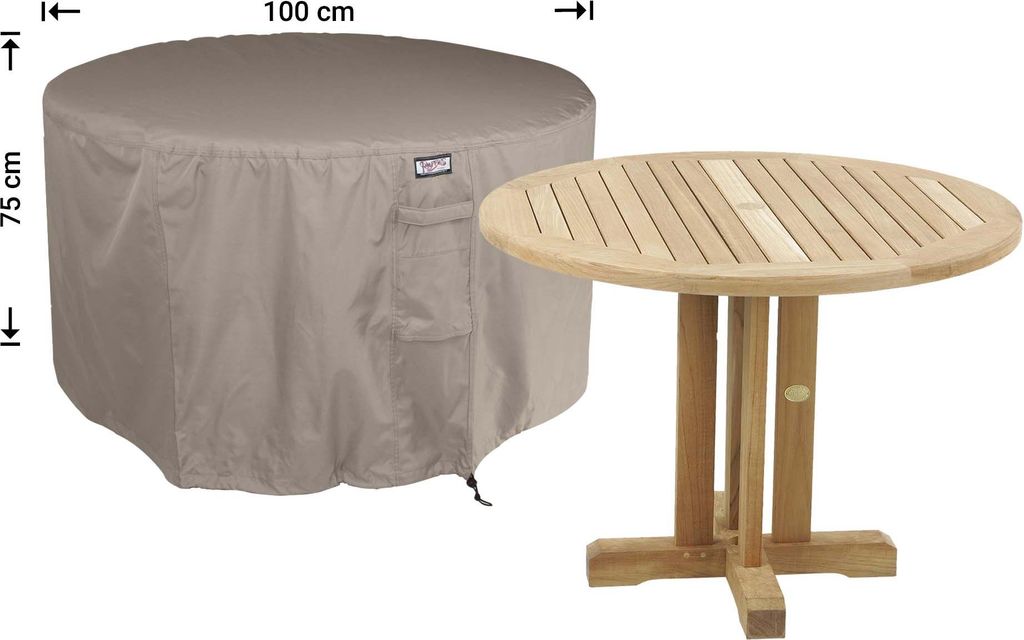 Raffles Covers Schutzhülle für runden Tisch Ø 100 cm | Produktbild 