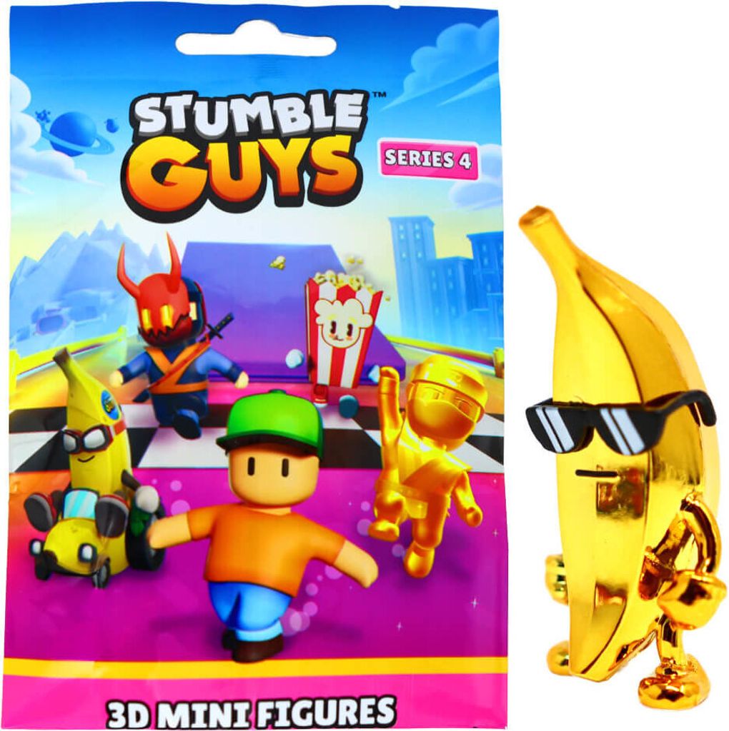Stumble Guys 3D Sammelfiguren Serie 4 - Figur 22. Golden Produktbild 