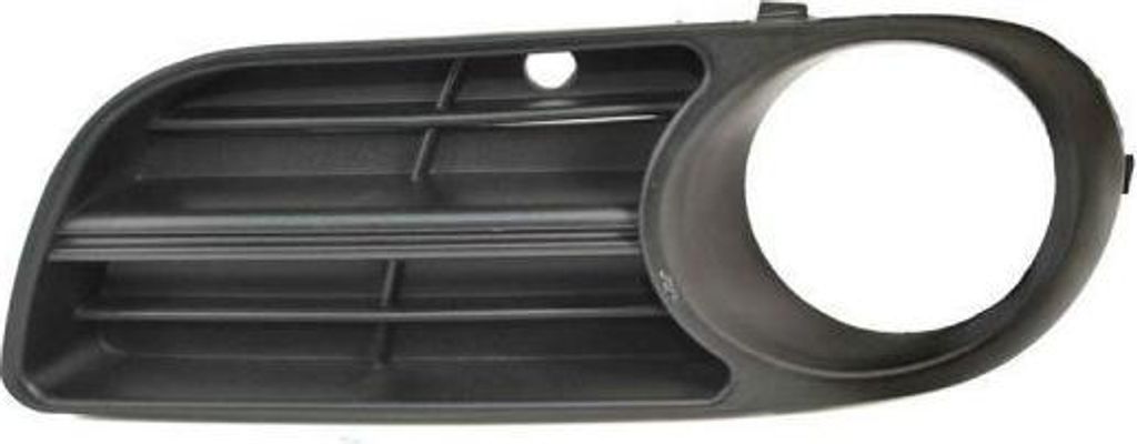 BLIC Lüftungsgitter Grill Stoßfänger für SKODA Fabia I Combi (6Y5) mit Loch/Löchern für Nebellampen Schwarz
