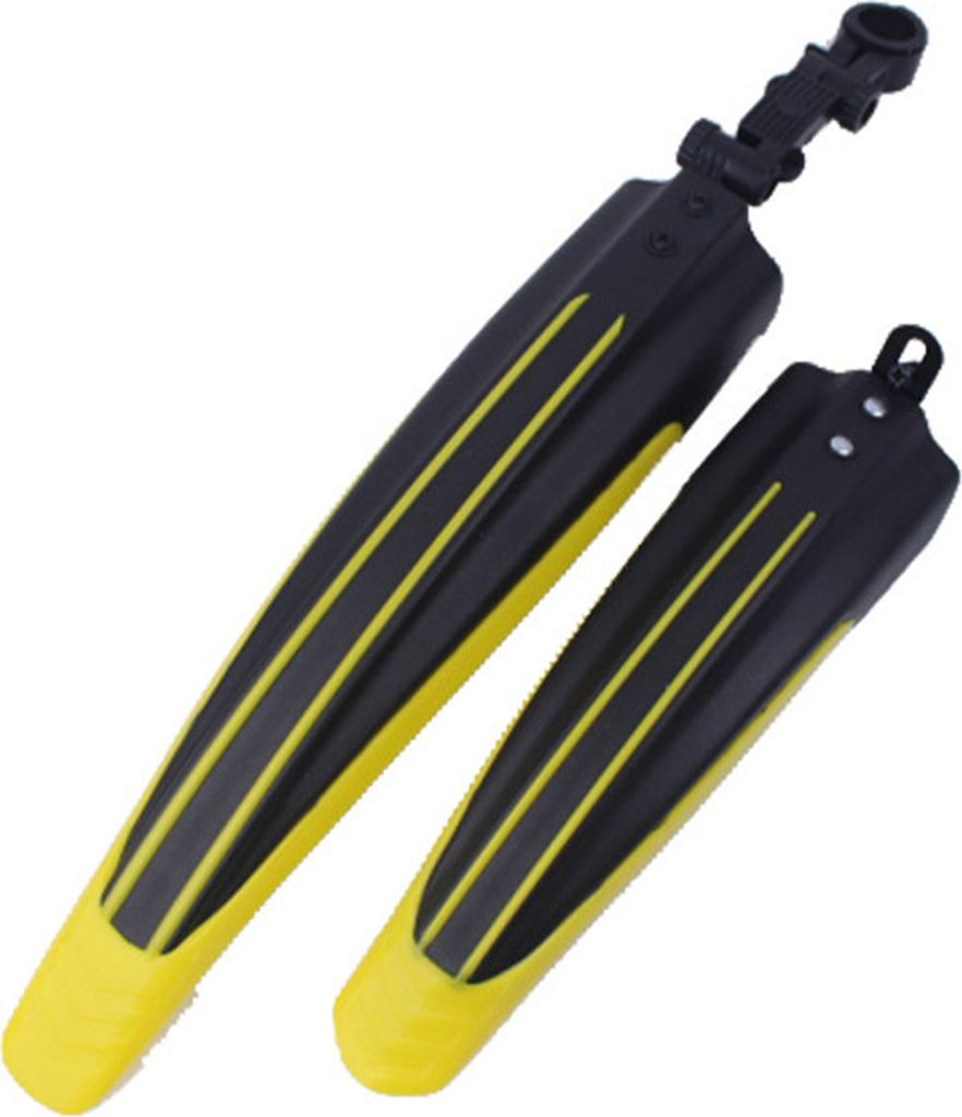 2-teiliges Fahrrad-Schutzblechset für vorne und hinten, hochfestes Antifouling-Design, universell einsetzbar, einfach zu installieren, rostfreie F...