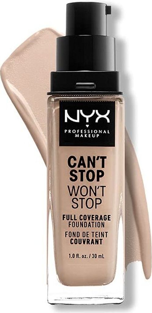 Nyx Can ́t Stop Won ́t Stop Full Coverage Foundation Porcelain 30ml