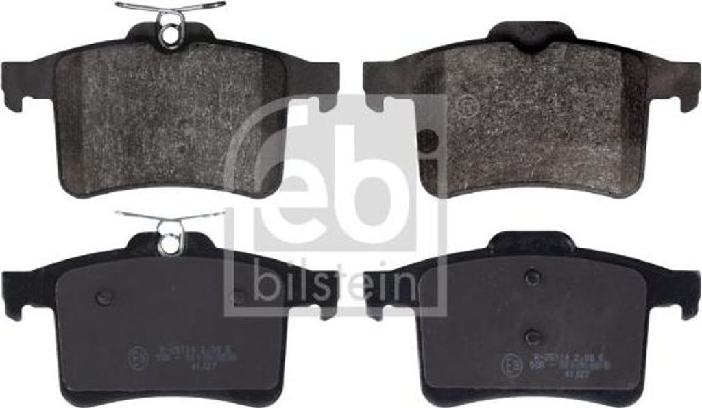 FEBI BILSTEIN 116089 Bremsbelagsatz, Scheibenbremse OE C2D3792 kompatibel mit XF, XJ, XK