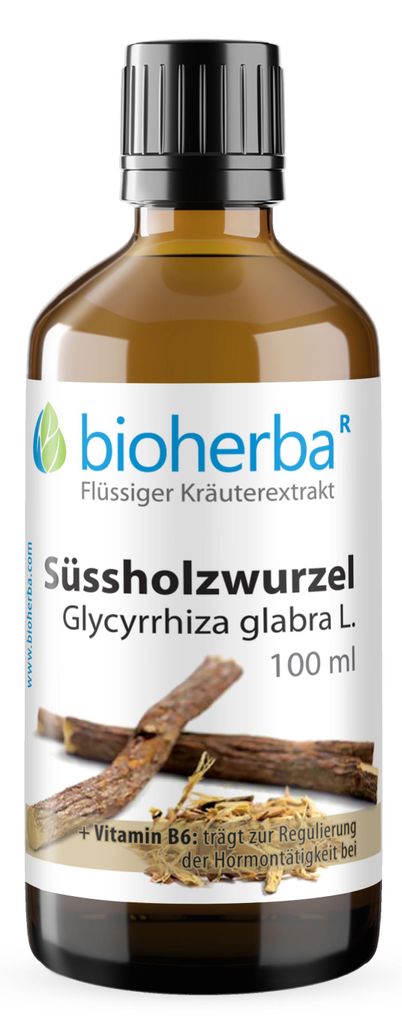 Bioherba Süssholzwurzel Glycyrrhiza glabra L. Tropfen Produktbild 