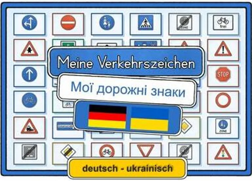 Code de la route allemand ukrainien pour l'intégration et conduite