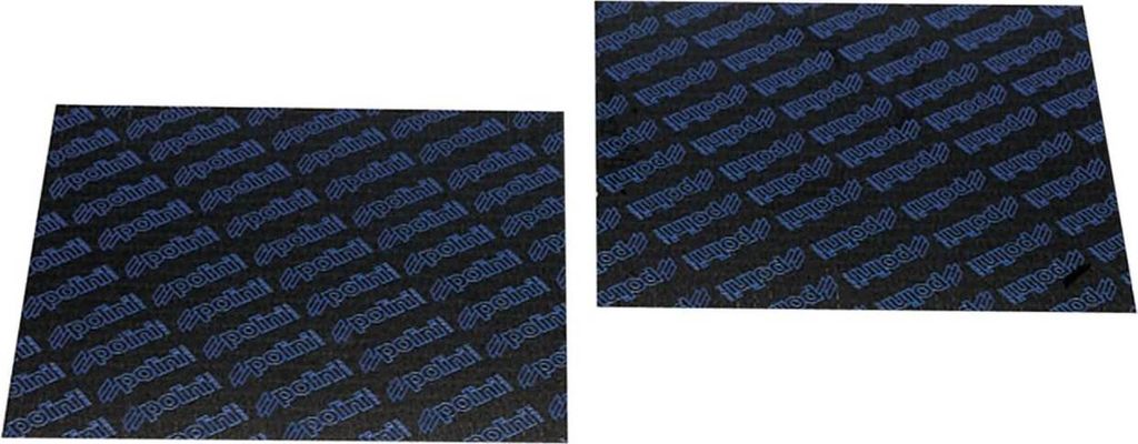 Membranplatten Polini 0,30mm 110x100mm - universal (blau)