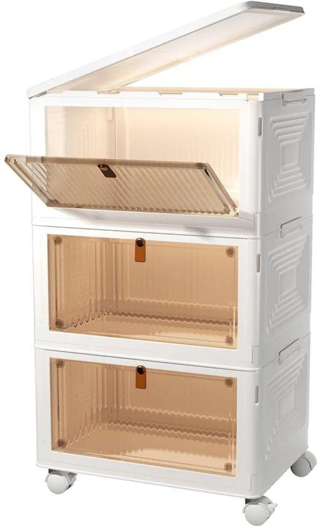 Boîte multifonction 70 litres empilable : rangement robuste et malin