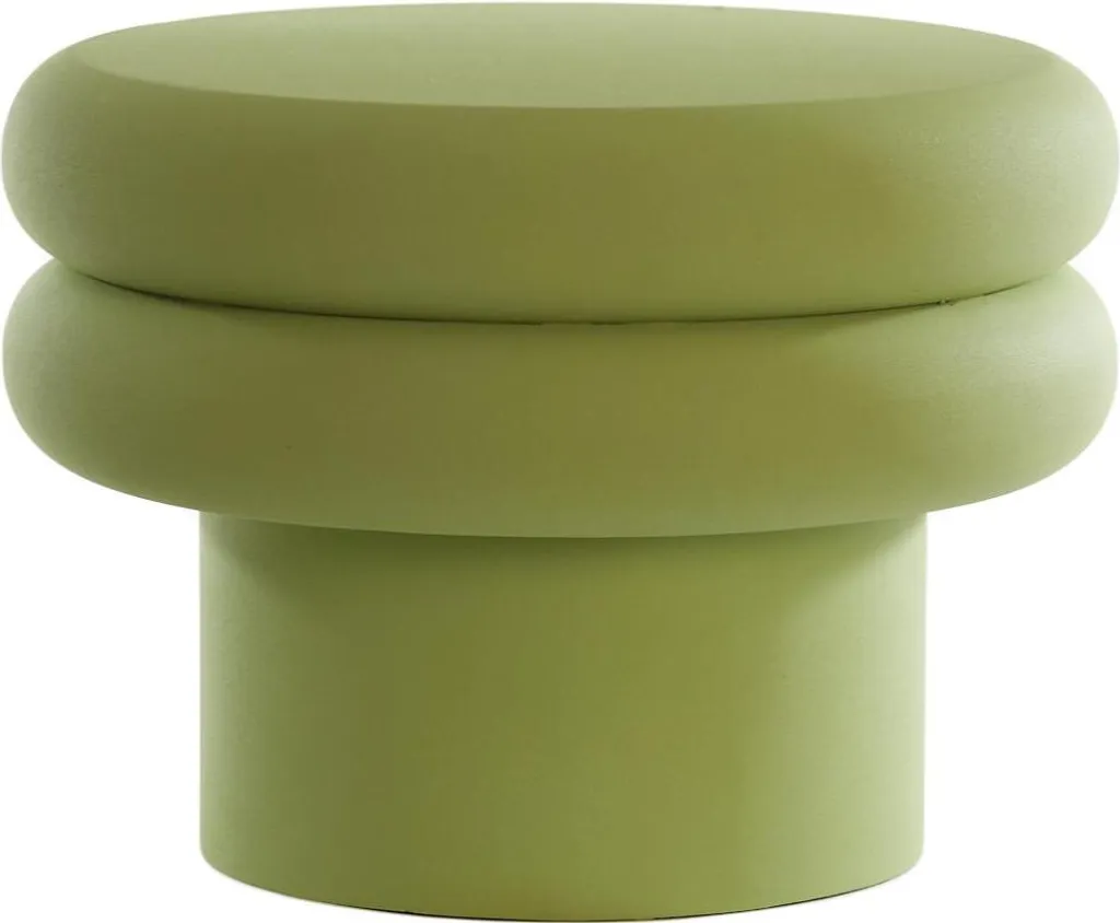 Table d'appoint stable métal SATIA vert mint pour petits espaces 45cm