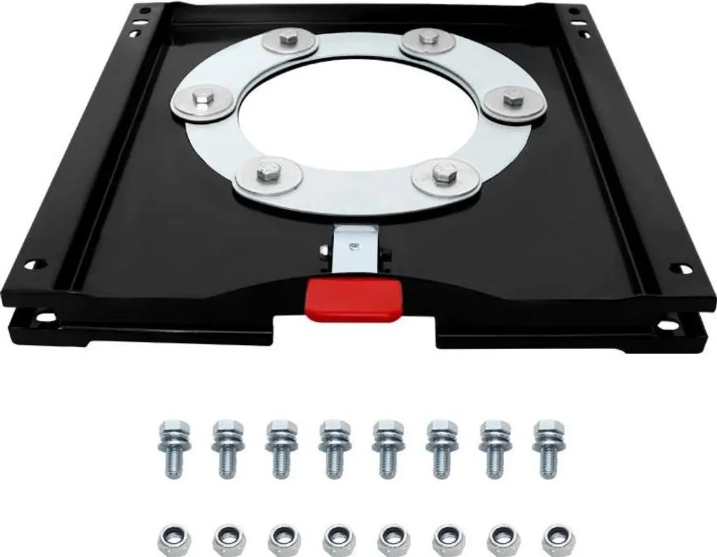 Gagnez de l'Espace : Embase Pivotante Siège Fourgonnette 2007+ Noir Robuste