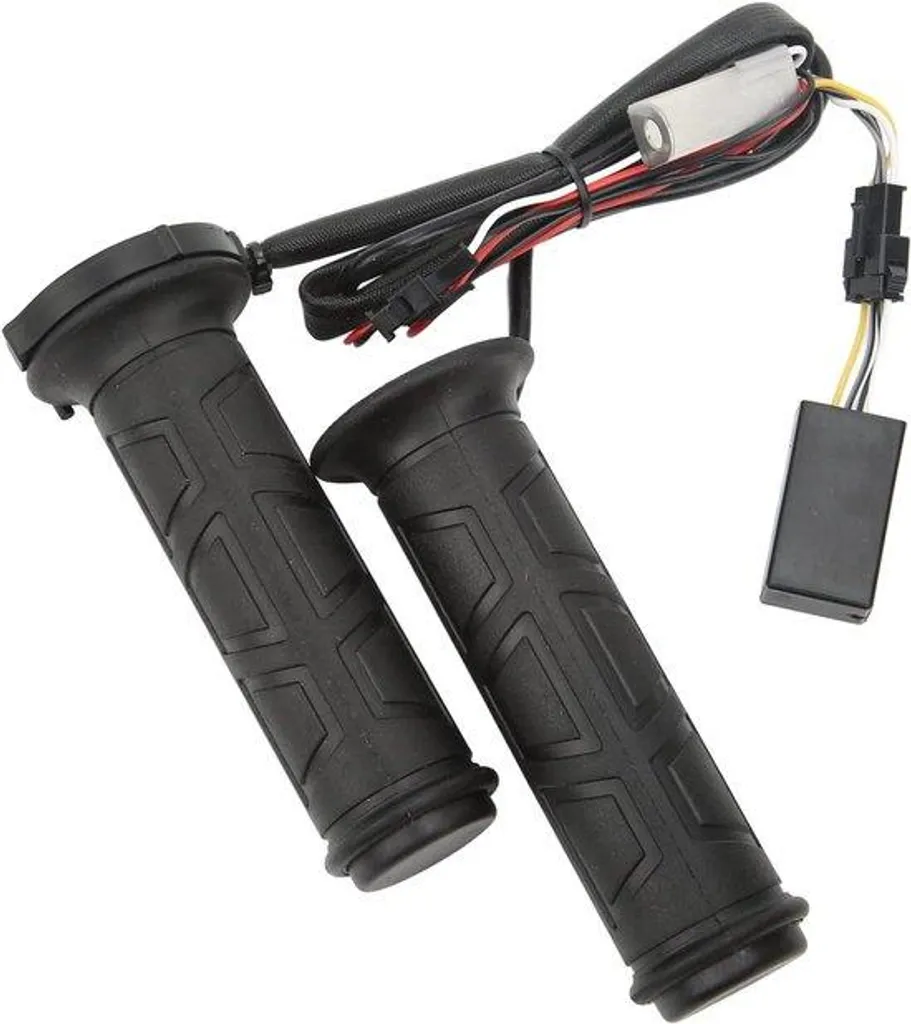 Poignées chauffantes moto 12V 22mm avec réglage thermique haute qualité
