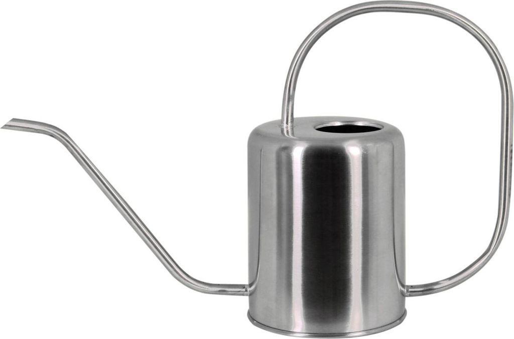 TrendLine Gießkanne 1,5 L Edelstahl silber matt