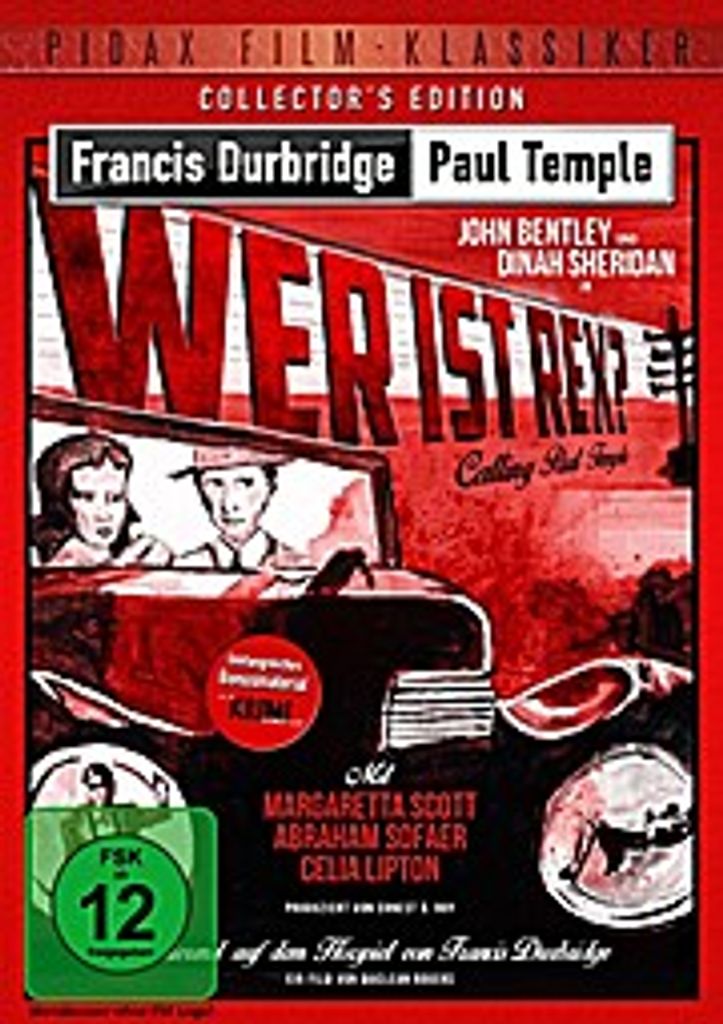 Francis Durbridge: Paul Temple - Wer ist Rex? CE Produktbild 