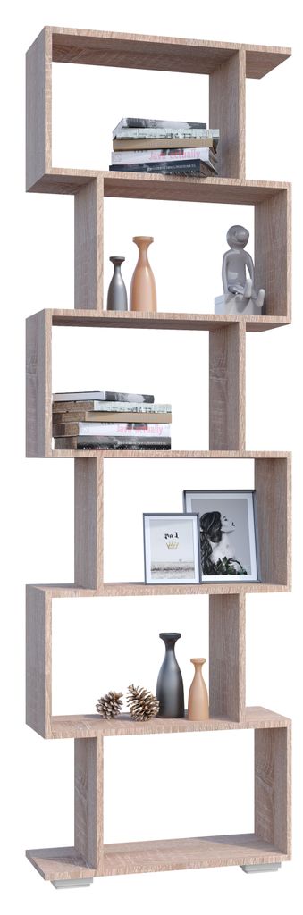 Mensola divisore in legno per scaffale bookshelf deco books Immagine del prodotto 