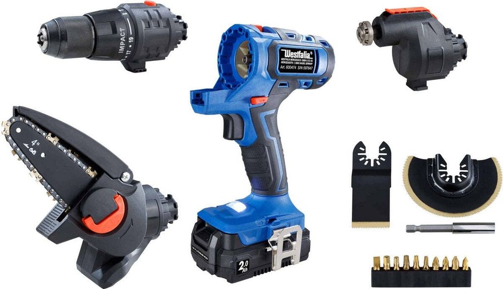Westfalia - 3-in-1 Schlagbohrmaschine - Produktbild 