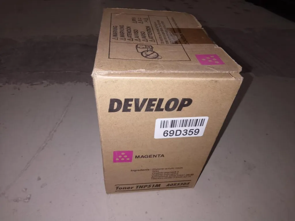 Toner Develop A0X53D5 Magenta Violet TNP51M Haute Capacité d'Impression - 4