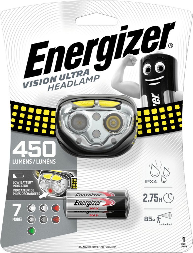 Čelové svietidlo Energizer Headlight Vision Ultra 450lm Obrázok produktu 