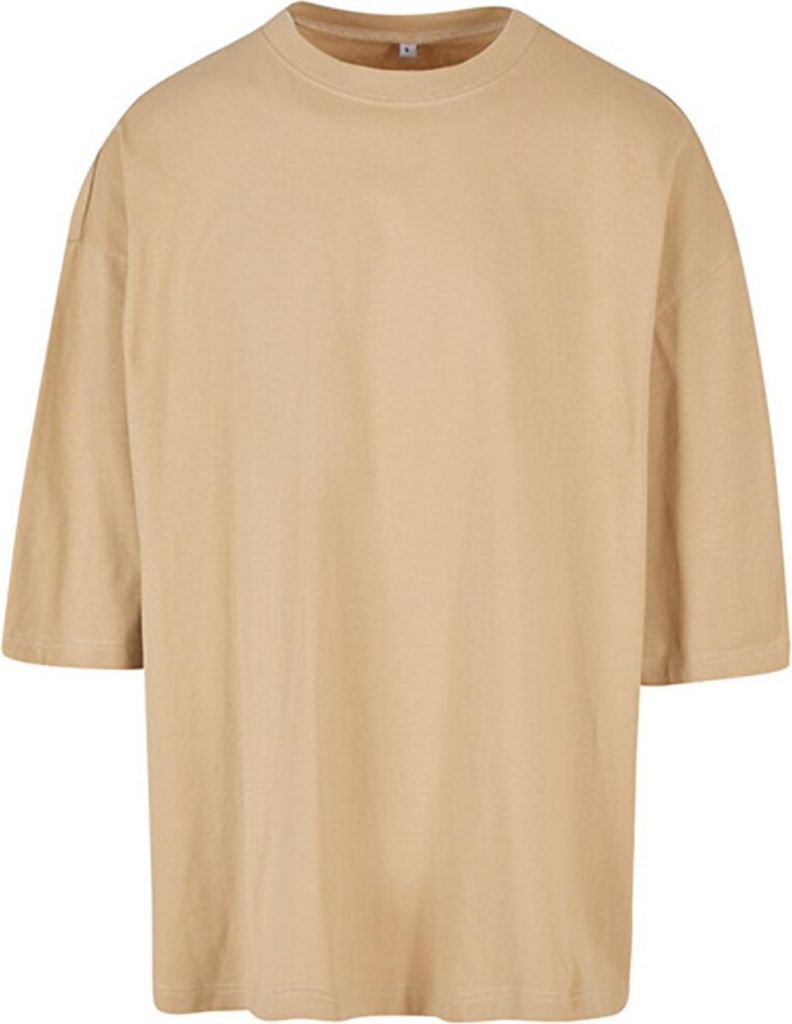 Build Your Brand BY193 | Huge Tee S bis 5XL - Farbe: Union Beige - Größe: S