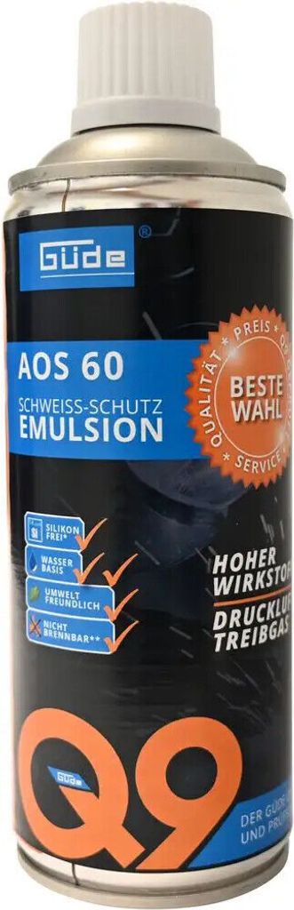 GÜDE 24843 Schweißspray und Düsenspräy für Schutzgasschweißgerät 300ml