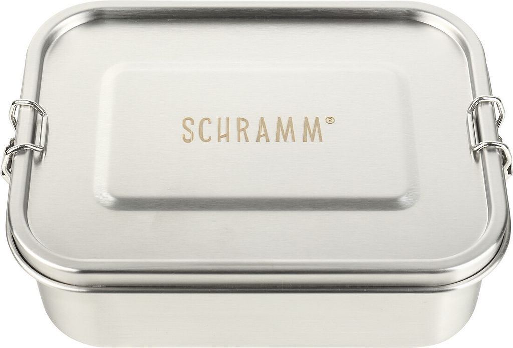 Schramm® Brotdose aus Edelstahl wählbar 800, 1200, 1400, Produktbild 