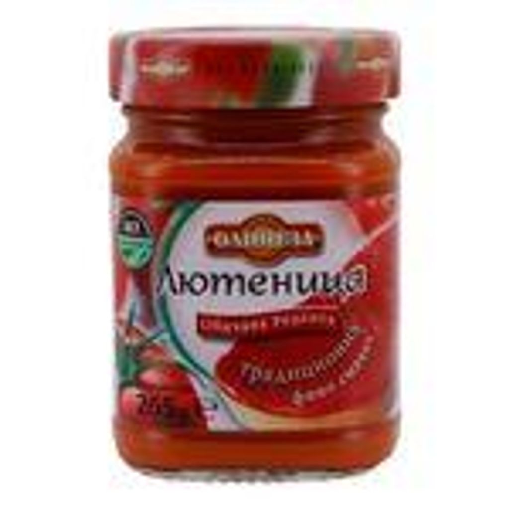 Олинеза Лютеница (Traditionelle Rezeptur), 265 g – Fein gemahlener Klassiker aus Bulgarien
