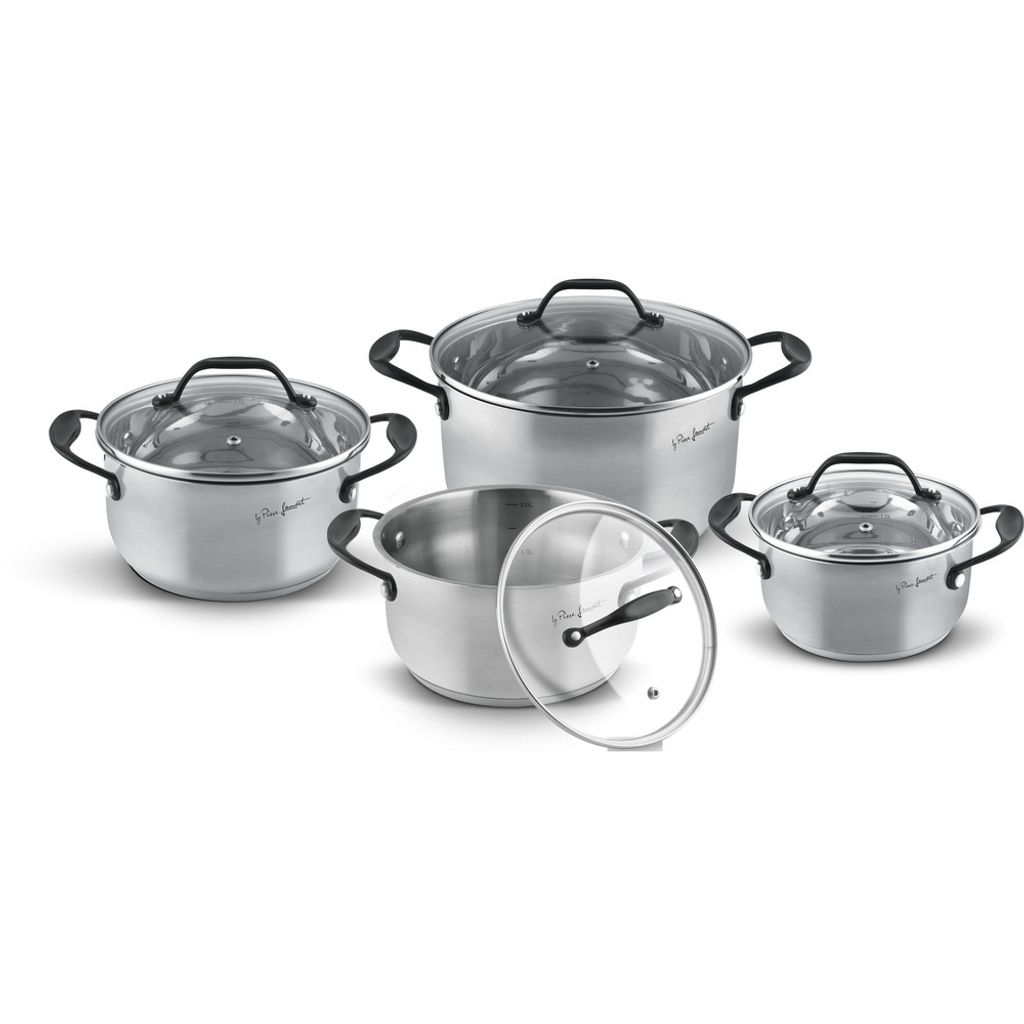 LAMART LT1211 Set nádobí 8ks, prvotřídní nerezavějící ocel, Obrázek produktu 
